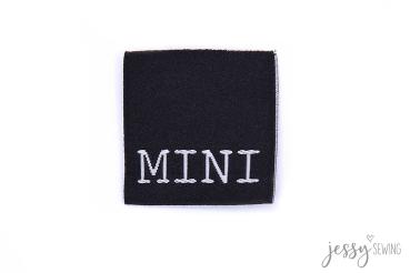 Weblabel Mini schwarz by Jessy Sewing
